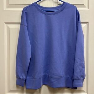 Mondetta large periwinkle long sleeve sweatshirt
